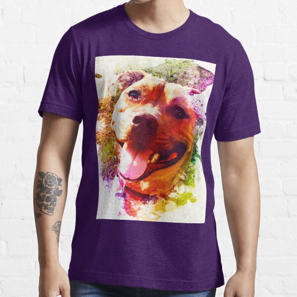 Item preview, Staffy Dog Art Staffy Painting designed and sold by gologodesigns.