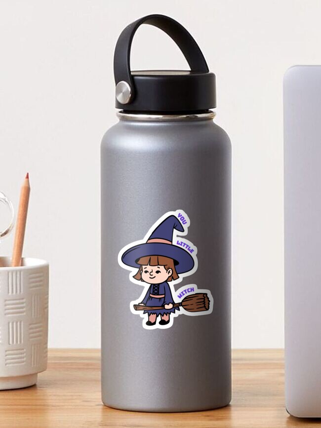 Thumbnail 1 of 3, Sticker, You Little Witch designed and sold by JiggsFashion.