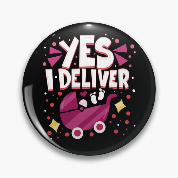 Item preview, Yes I Deliver designed and sold by Meliafroggy.