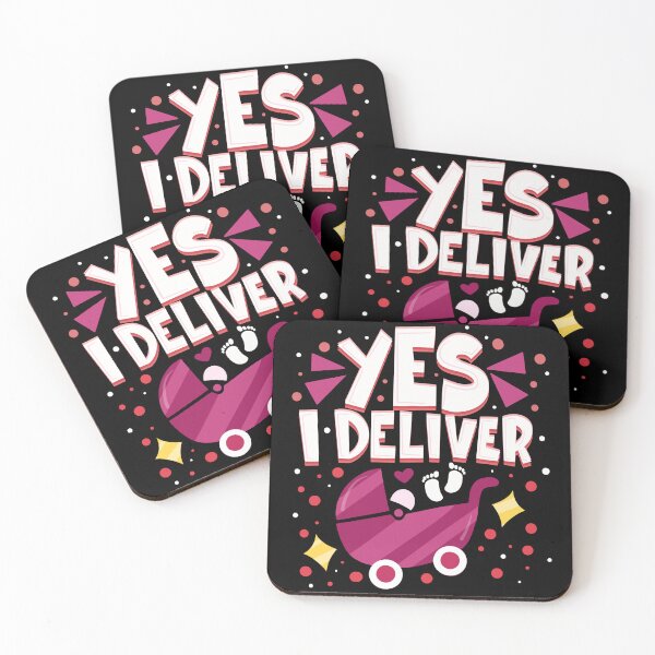 Item preview, Yes I Deliver designed and sold by Meliafroggy.
