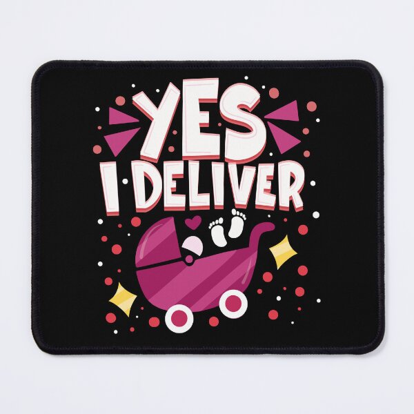Item preview, Yes I Deliver designed and sold by Meliafroggy.