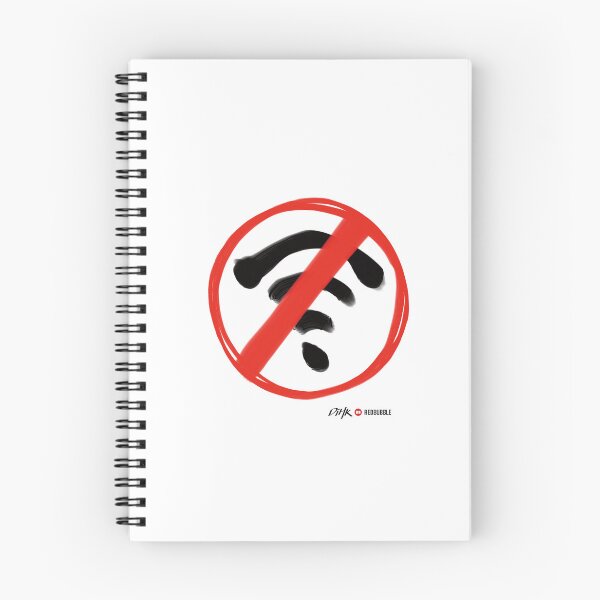 Item preview, No WiFi (Light Background) designed and sold by DiHK.