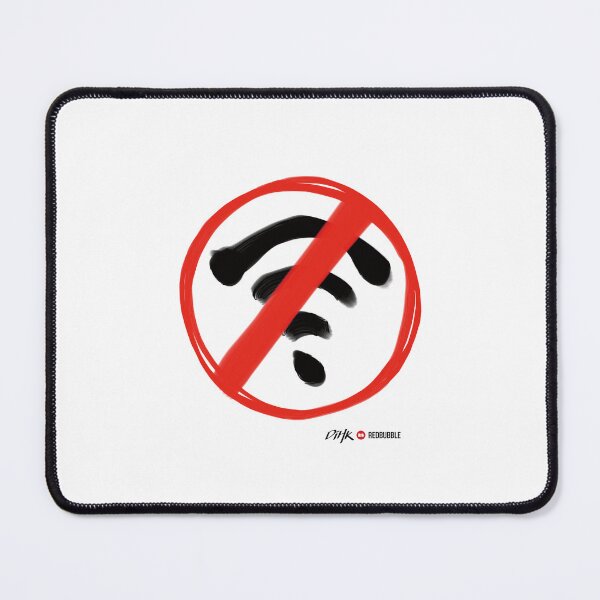 Item preview, No WiFi (Light Background) designed and sold by DiHK.