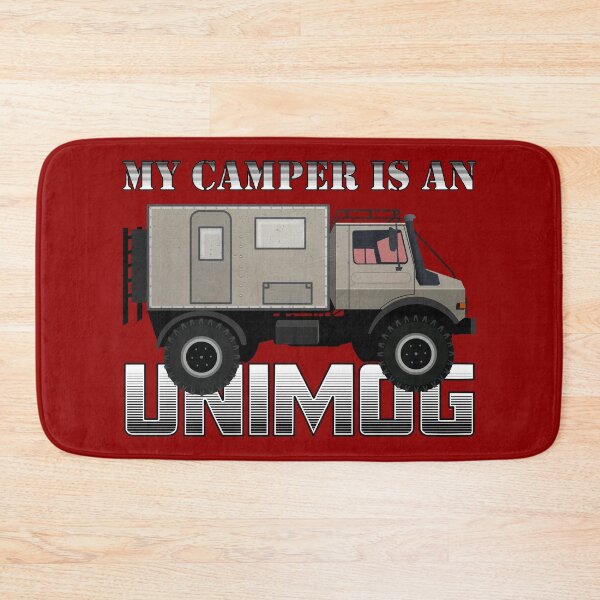 Item preview, My camper is an UNIMOG (on red)  designed and sold by Groenendijk.