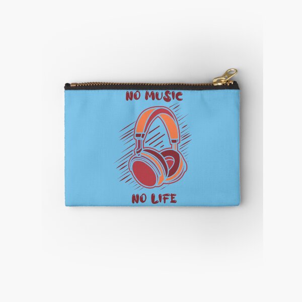 Item preview, A design with a headphone and the slogan No Music No Life designed and sold by velisani.