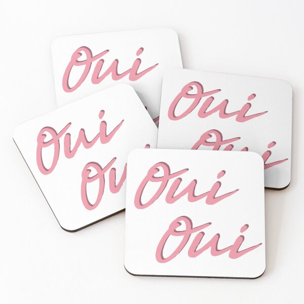 Item preview, Oui Oui - French Sayings designed and sold by TravelScientist.