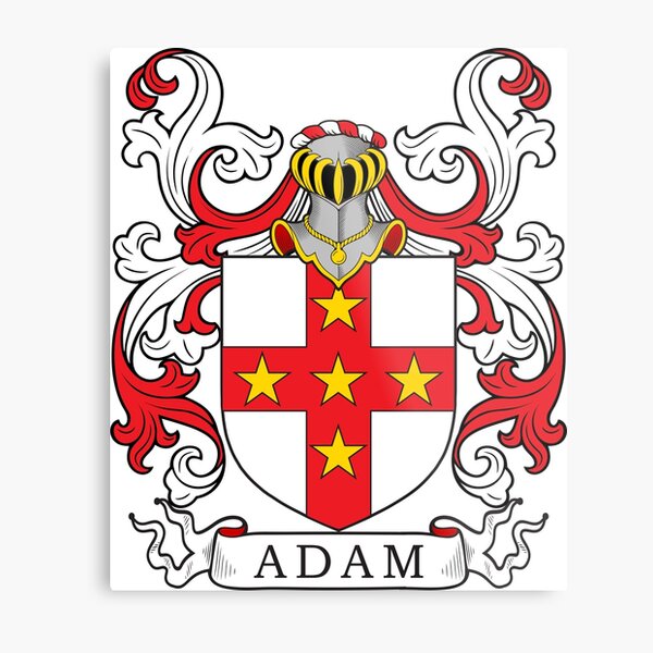 Adams Coat Of Arms Wall Art Redbubble