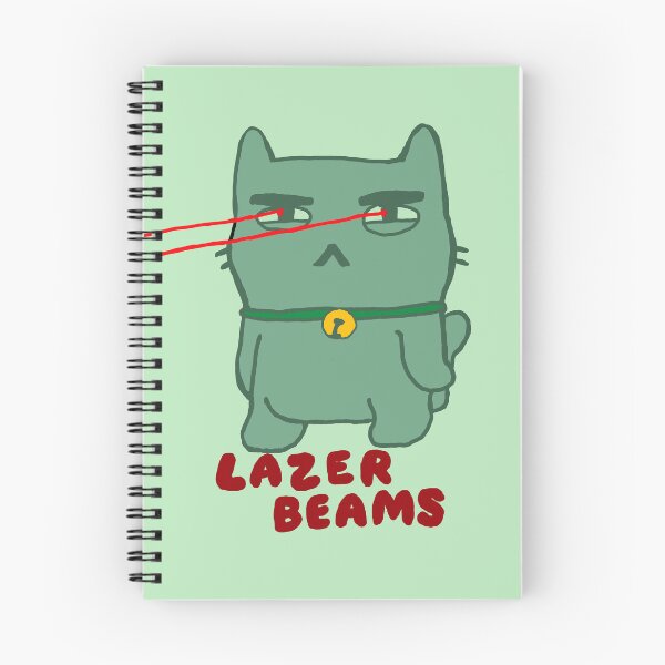 Item preview, Lazer beam cat designed and sold by pencilpepper.