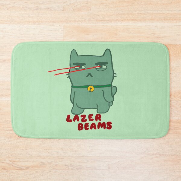 Item preview, Lazer beam cat designed and sold by pencilpepper.
