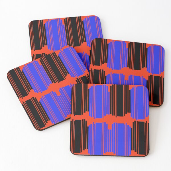 Item preview, Repeating Pattern Block | Minimal Design | Bold Colors designed and sold by The Bubble 1307.