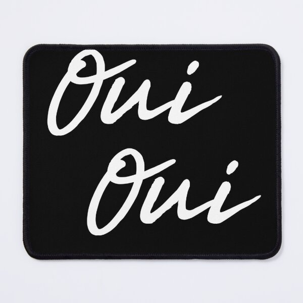Item preview, Oui Oui - French Sayings designed and sold by TravelScientist.