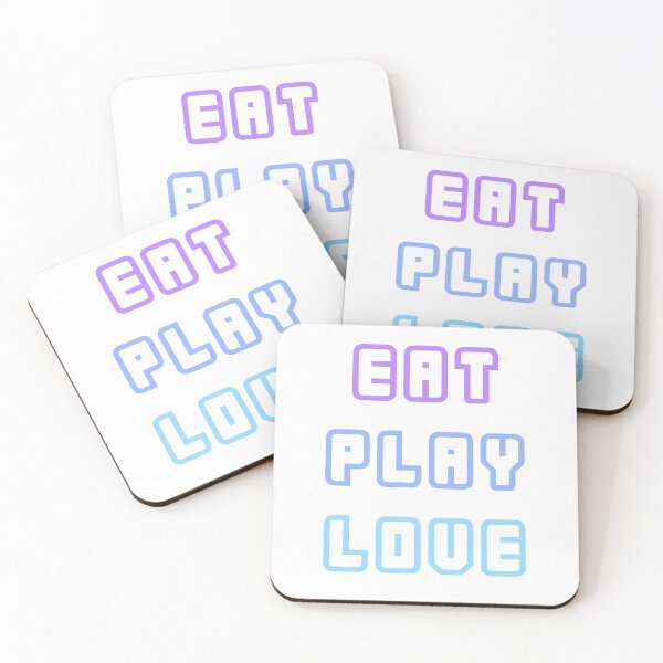 Item preview, eat, play, love designed and sold by SJ-Line.