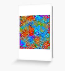 Hiding in colors Greeting Card