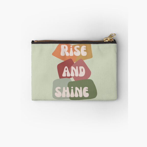 Item preview, Rise and shine, inspirational life quote (colour palette, color palete) designed and sold by Sanaura.