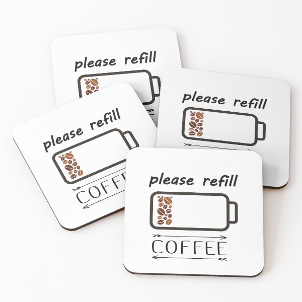 Item preview, please refill coffee seeks caffeine fill up battery designed and sold by Catasa06.