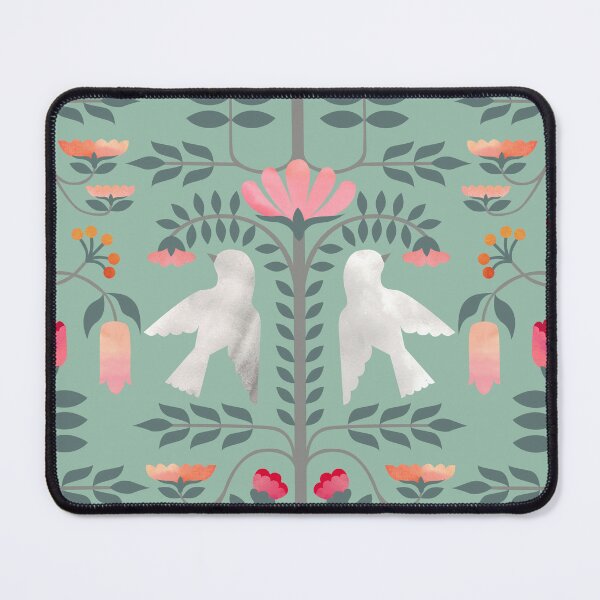 Item preview, Folk Forest Seafoam designed and sold by Cecilia Mok.