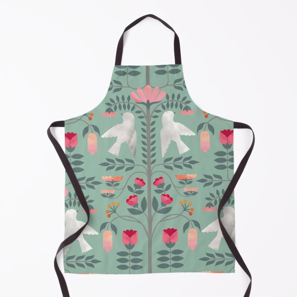 Item preview, Folk Forest Seafoam designed and sold by Cecilia Mok.