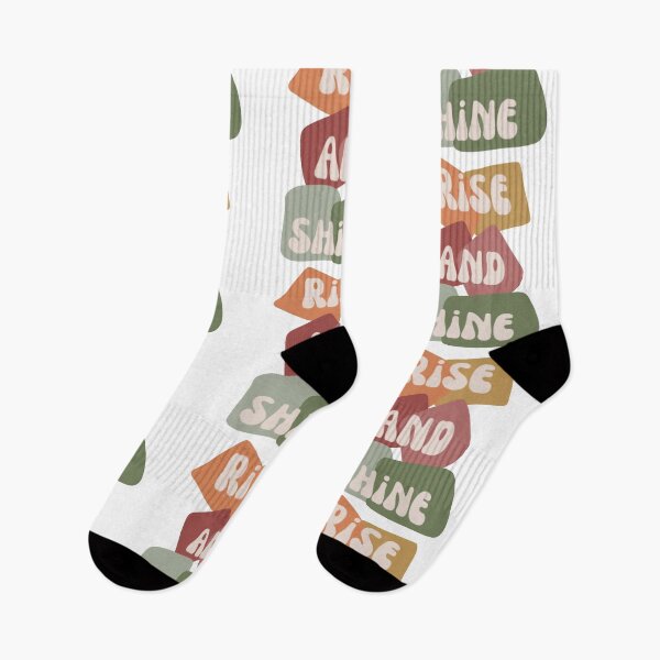 Item preview, Rise and shine, inspirational life quote (colour palette, color palete) designed and sold by Sanaura.