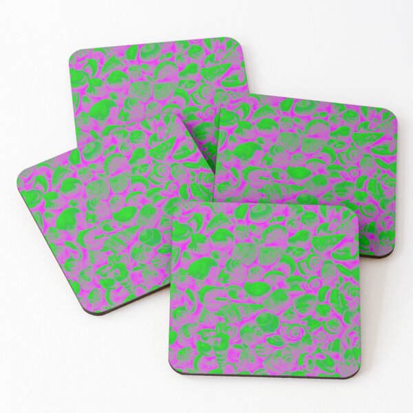 Item preview, Colourful negative shell design designed and sold by fivo.