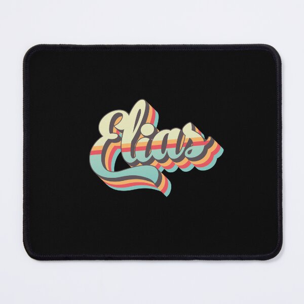 Item preview, Elias name - cool 70s retro font surf style design designed and sold by NameTheory.