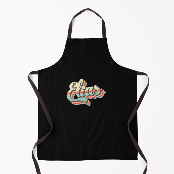 Item preview, Elias name - cool 70s retro font surf style design designed and sold by NameTheory.