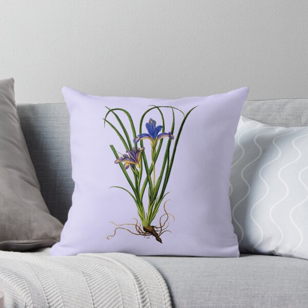 Item preview, purple iris flower (blue) designed and sold by Madame Memento.