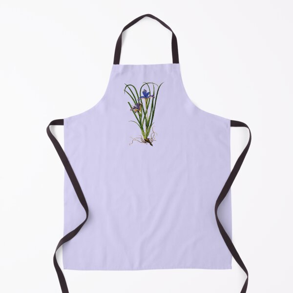 Artikelvorschau, lila Irisblüte (blau) entworfen und verkauft von Madame Memento.