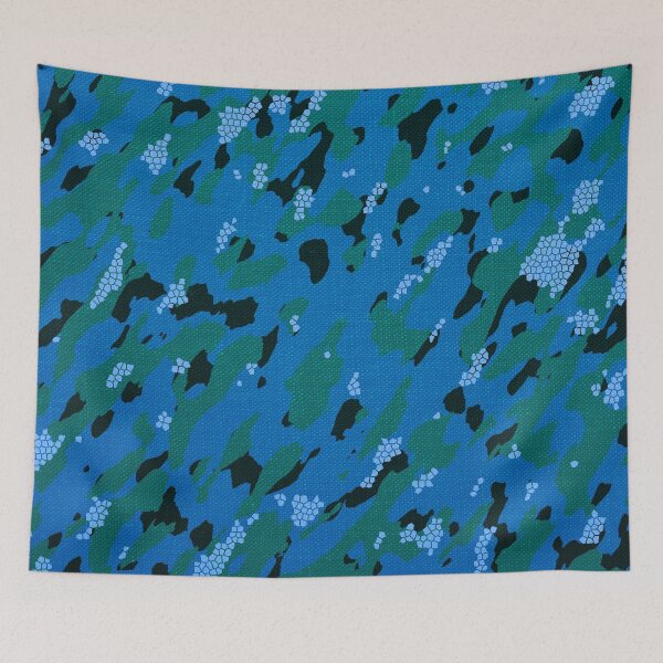 Item preview, Camouflage - Blue and Green  designed and sold by Tshirtstory.