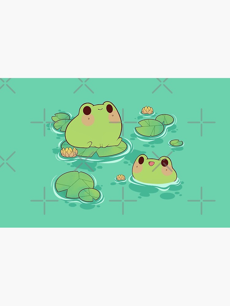 Thumbnail 4 of 4, Zipper Pouch, Froggies by the water designed and sold by Rihnlin.