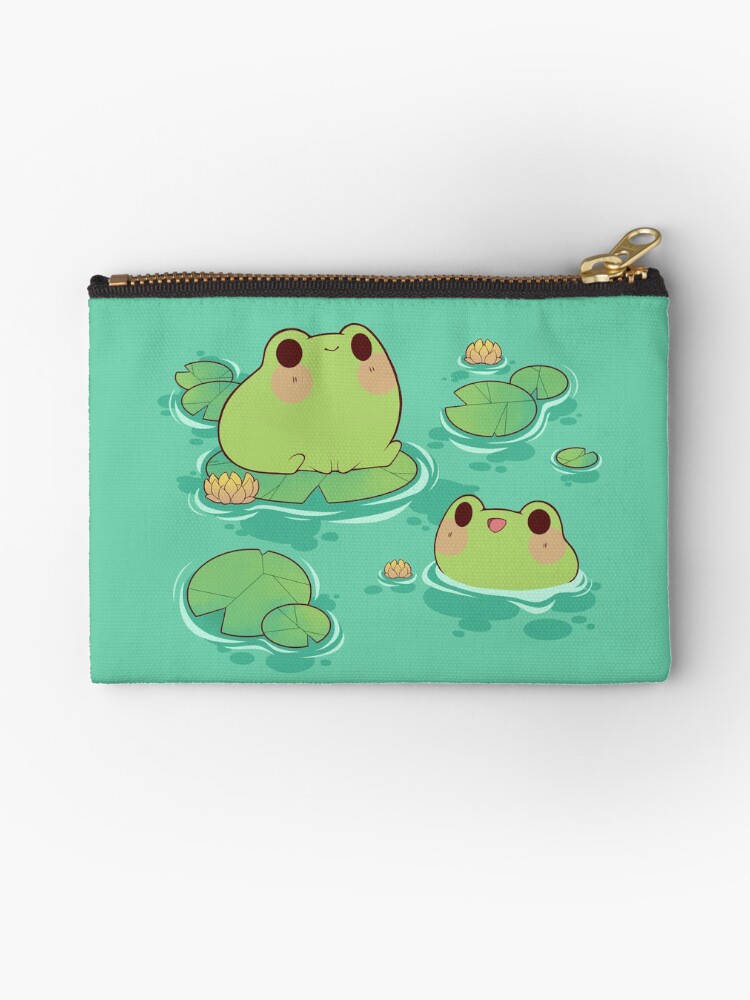 Thumbnail 1 of 4, Zipper Pouch, Froggies by the water designed and sold by Rihnlin.