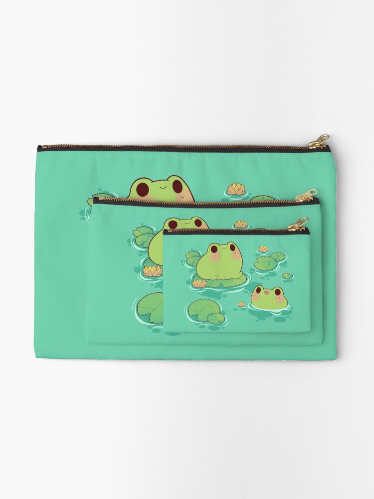 Thumbnail 2 of 4, Zipper Pouch, Froggies by the water designed and sold by Rihnlin.