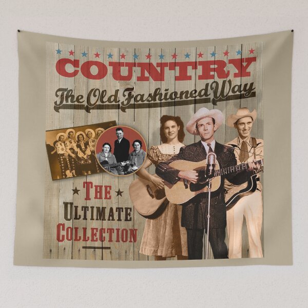 Item preview, Country Music The Old Fashioned Way - The Ultimate Collection designed and sold by TIGERDAVER.