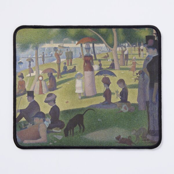 Item preview, A Sunday on La Grande Jatte - Georges Seurat - Vintage Art designed and sold by RickE.