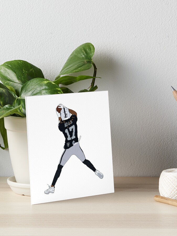 Davante Adams Las Vegas Raiders Football Illustrated Art Print -   Sweden