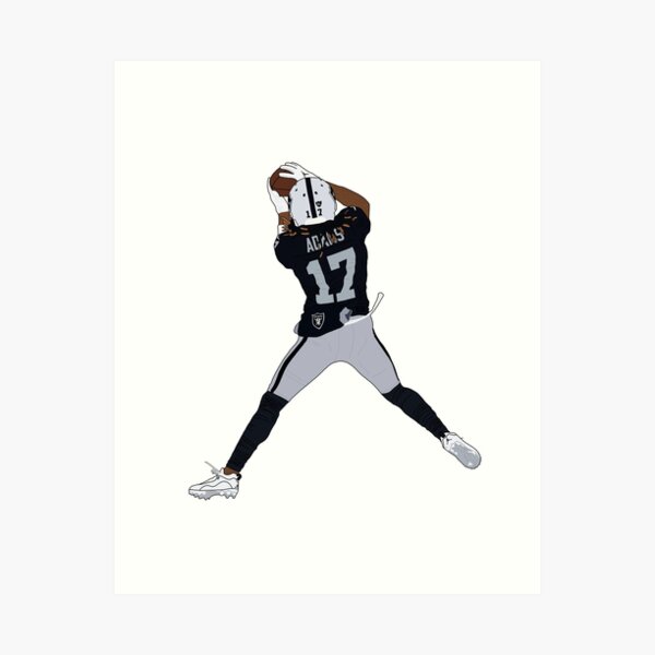 Davante Adams Home Jersey Art Board Print for Sale by designsheaven