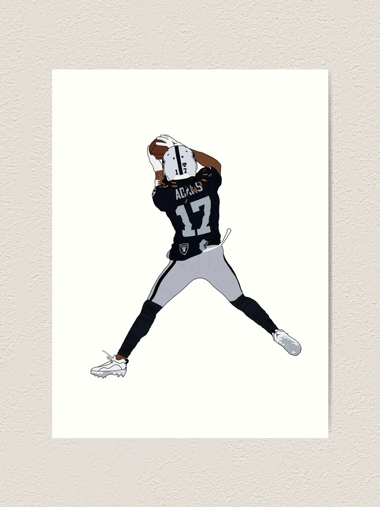 First look: Illustration of Davante Adams in a Las Vegas Raiders uniform