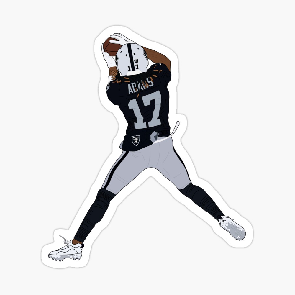 Las Vegas Raiders: Davante Adams 2023 Icon Poster - Officially