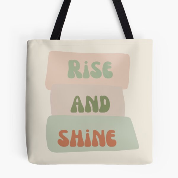 Item preview, Rise and shine, inspirational life quote (colour palette, color palete) designed and sold by Sanaura.