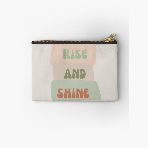 Item preview, Rise and shine, inspirational life quote (colour palette, color palete) designed and sold by Sanaura.