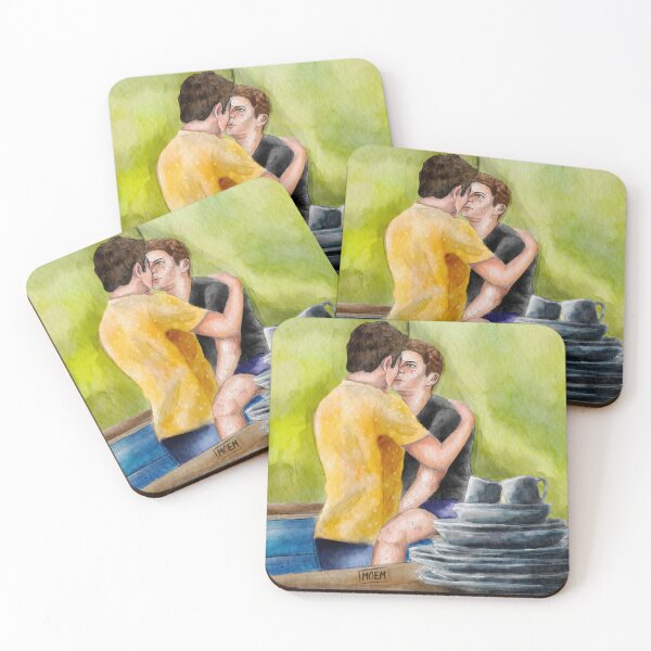 Item preview, Domestic destiel watercolor designed and sold by M-O-E-M.