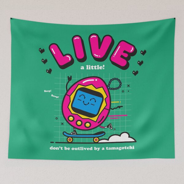 Item preview, Live a Little! designed and sold by geekylilmonkey.
