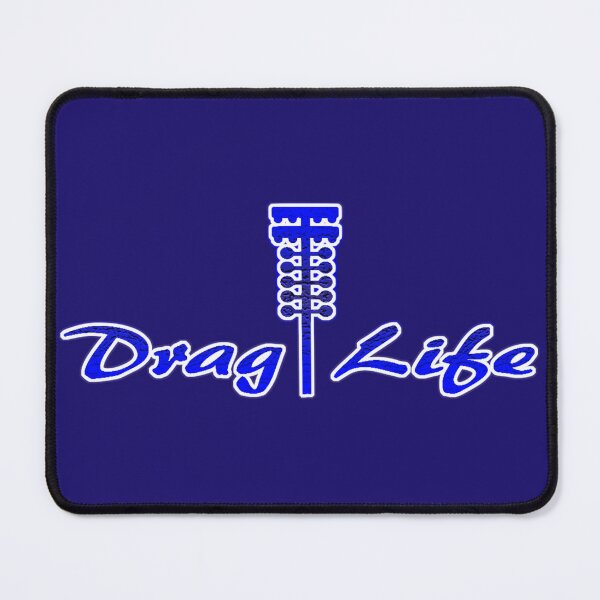 Item preview, Drag Life Blue logo designed and sold by FabFreakShop.