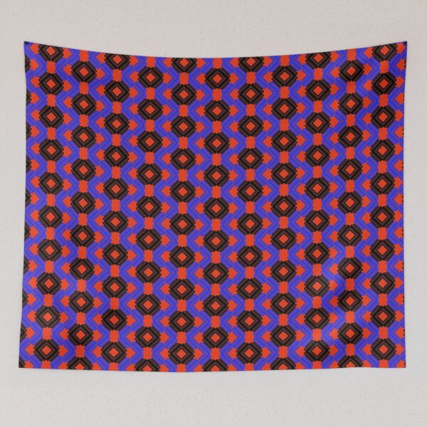 Item preview, Abstract Pattern Block | Minimal Design | Bold Colors designed and sold by The Bubble 1307.