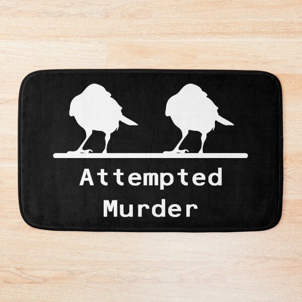 Item preview, What do we call two crows on a branch ? attempted murder designed and sold by TheMattDesigns.