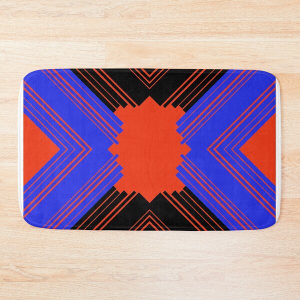 Item preview, Abstract Pattern Block | Minimal Design | Bold Colors designed and sold by The Bubble 1307.