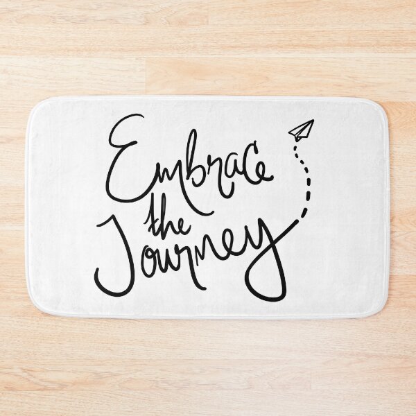 Item preview, Embrace the Journey Lettering design designed and sold by Khotekmei.