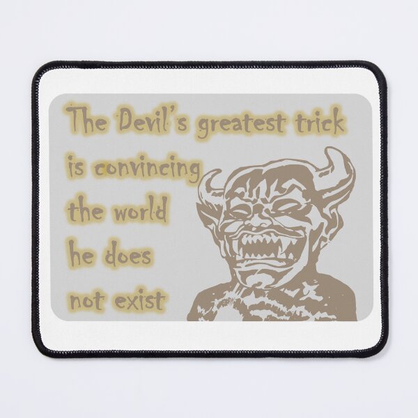 Item preview, The devil's greatest trick 02 designed and sold by NoerdyundDoerty.