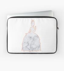 Princess Marble Silhouette Laptop Sleeve