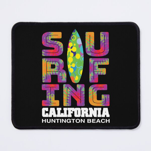 Item preview, Surfing Huntington Beach California Surf Cali Beach Bum designed and sold by CharJens.