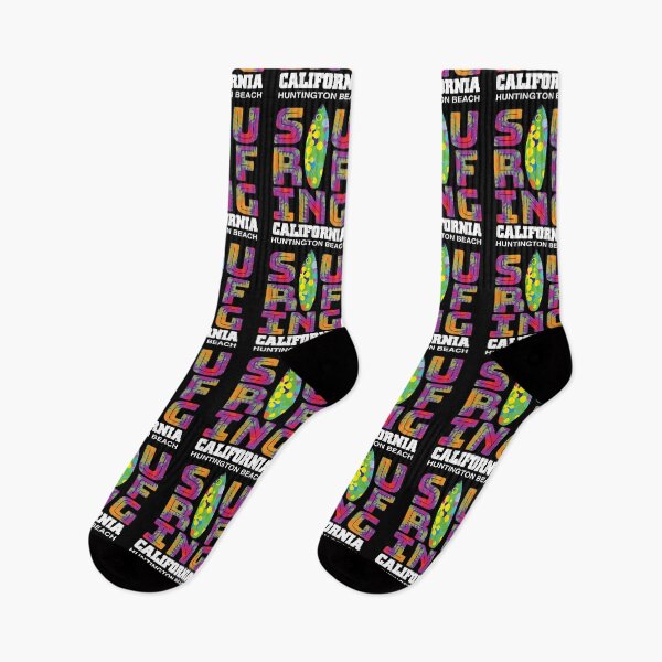 Item preview, Surfing Huntington Beach California Surf Cali Beach Bum designed and sold by CharJens.